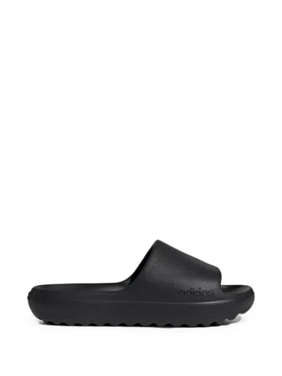 Adidas Originals Adilette Lumia Slides In Black