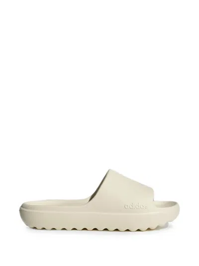 Adidas Originals Adilette Lumia Slides In Neutral