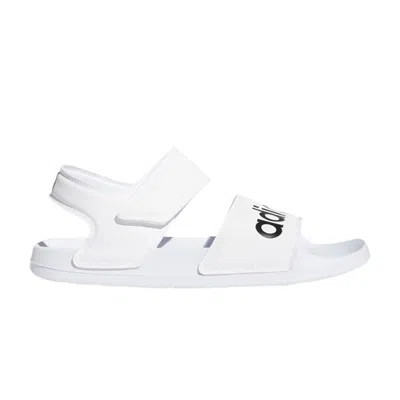 Pre-owned Adidas Originals Adilette Sandal 'cloud White'