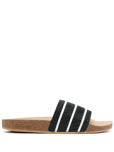 Adidas Originals Adilette Sandals In Black