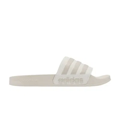 Pre-owned Adidas Originals Adilette Shower Slide 'off White' In Cream