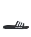 Adidas Originals Adilette Cf Slides In Core Black/cloud White/core Black