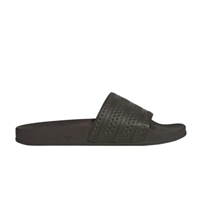 Pre-owned Adidas Originals Adilette Slide 'shadow Olive' In Green