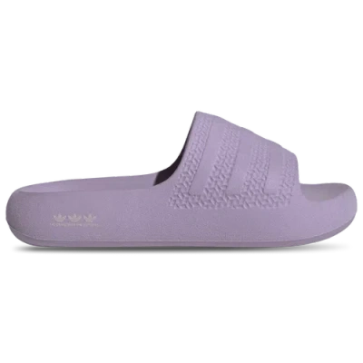Adidas Originals Adilette Slides In Purple
