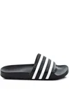 Adidas Originals Adilette Slides In Black