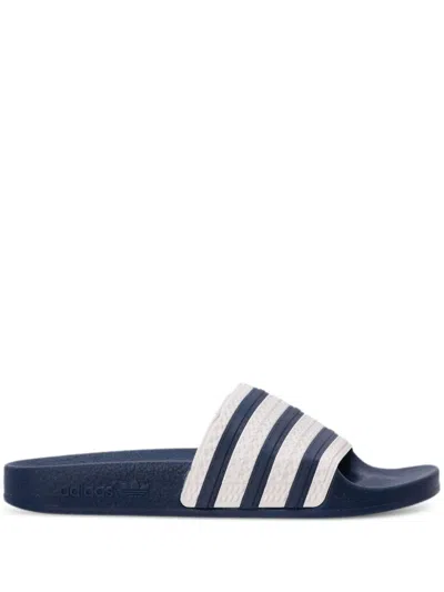 Adidas Originals Adilette Slides In Blue