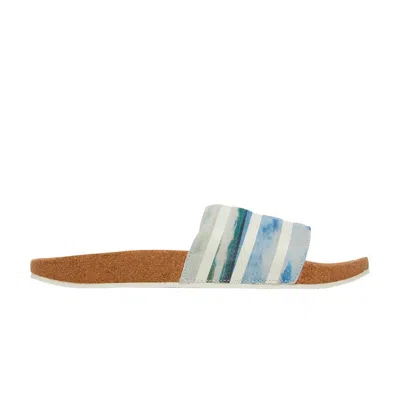 Pre-owned Adidas Originals Adilette Slides 'cork'