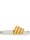 Adidas Originals Adilette "white" Slides In White
