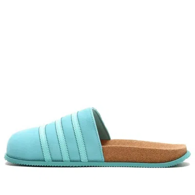 Adidas Originals Adimule Lea 'aqua' In Gold