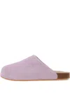 Adidas Originals Adimule Logo-embossed Slippers In Purple