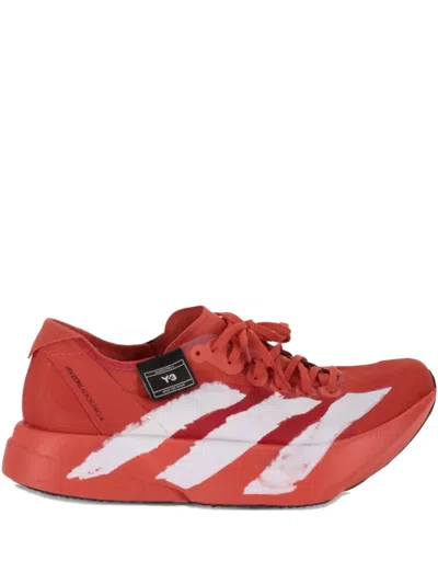 Adidas Originals Adios Pro 4 Striped Sneakers In Red