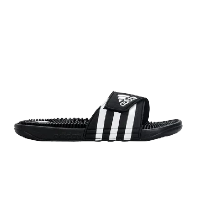 Pre-owned Adidas Originals Adidas Adissage Slides In Black