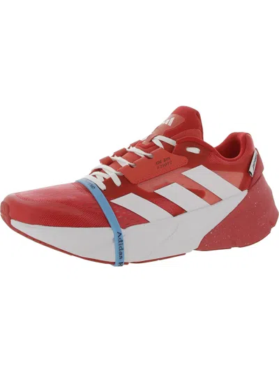 Adidas Originals Adistar 2 Mens Fitness Workout Running & Training Shoes In Red