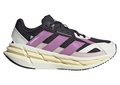 Pre-owned Adidas Originals Adistar 3 Sportswear (women's) Sneakers In Aurora Black/preloved Purple/off White