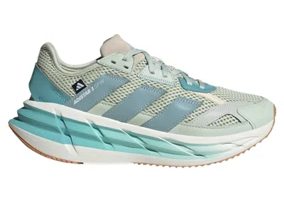 Pre-owned Adidas Originals Adistar 3 Sportswear (women's) Sneakers In Linen Green/magic Grey Met/mint Ton