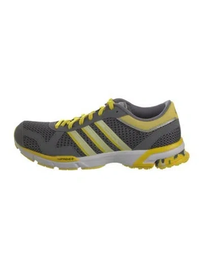 Pre-owned Adidas Originals Adiwear Adiprene Gray Yellow Athletic Sneakers