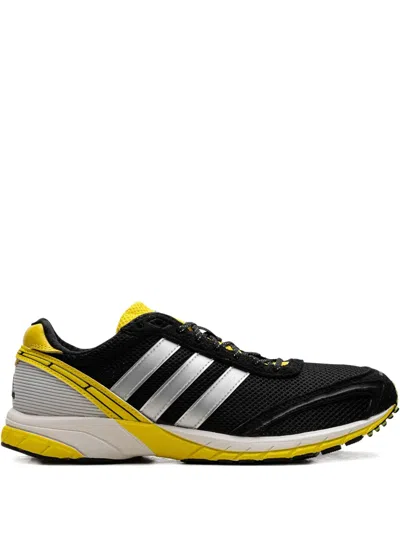 ADIDAS ORIGINALS ADIZERO ADIOS OG "CORE BLACK/SILVER METALLIC/YELLOW" SNEAKERS