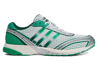 Pre-owned Adidas Originals Adizero Adios Og Sporty & Rich (women's) Sneakers In Footwear White/court Green/cloud White In Multi