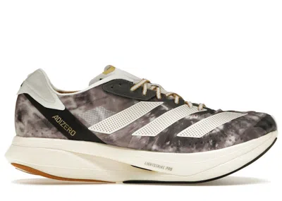 Pre-owned Adidas Originals Adizero Adios Pro 2 Tme Tinman Elite Sneakers In Cloud White/gold Metallic/grey One In Multi