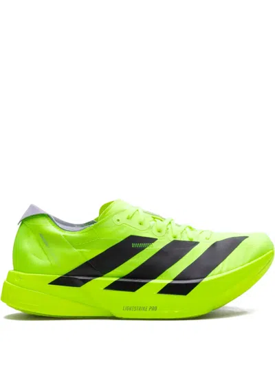 ADIDAS ORIGINALS ADIZERO ADIOS PRO 4 "LUCID LEMON/BLACK" SNEAKERS