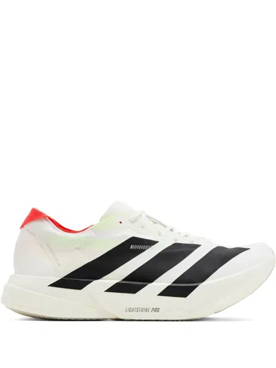 ADIDAS ORIGINALS ADIZERO ADIOS PRO 4 "WHITE/BLACK/RED" SNEAKERS