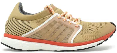 Pre-owned Adidas Originals Adizero Adios Stella Mccartney (women's) Sneakers In Cardboard/soft Powder/ Solar Red