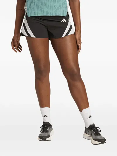 Adidas Originals Adizero Archive Running Gel Shorts In Black