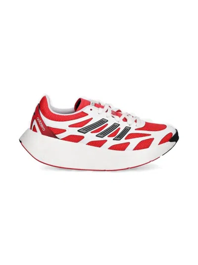 Adidas Originals Kids' Adizero Aruku Lace-up Sneakers In White