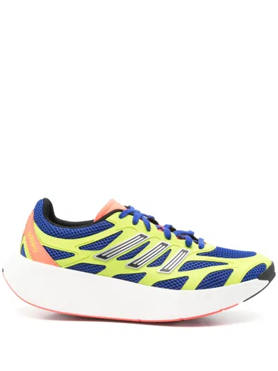 Adidas Originals Low Top Sneakers With Mesh Upper And Contrast Panels In Yellow