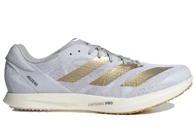 Pre-owned Adidas Originals Adizero Avanti Tyo Tinman Elite Sneakers In Cloud White/gold Metallic/grey Two