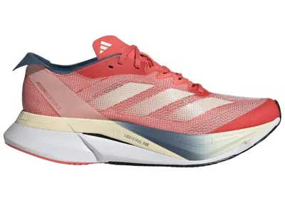 Pre-owned Adidas Originals Adizero Boston 12 Boston Marathon (women's) Sneakers In Preloved Scarelet Red/wonder White/preloved