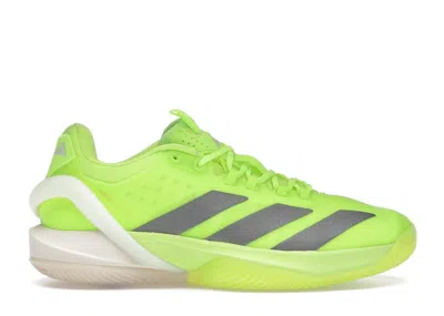 Pre-owned Adidas Originals Adizero Cybersonic Clay (women's) Sneakers In Lucid Lemon/iron Metallic/off White