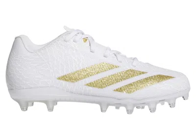 Pre-owned Adidas Originals Adizero Electric.2 Ii Exotic Speed Pack White Sneakers In Cloud White/gold Metallic