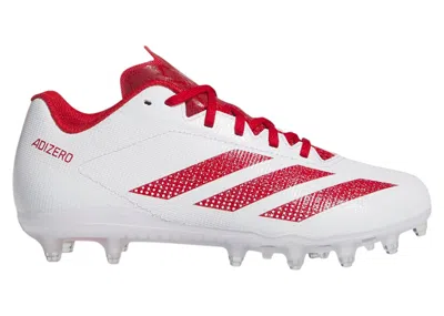 Pre-owned Adidas Originals Adizero Electric.2 Ii Sneakers In Cloud White/team Power Red 2
