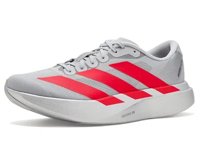 Adidas Originals Womens Adidas Adizero Evo Sl In Silver Met/lucid Red/iron Met