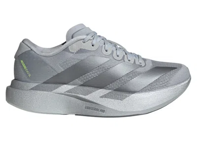 Pre-owned Adidas Originals Adizero Evo Sl Sneakers In Silver Metallic/iron Metallic/grey Two