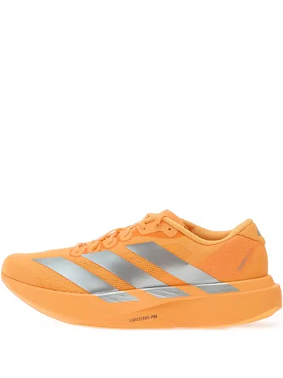 Adidas Originals Adizero Evo Sl Stripes Sneakers In Orange