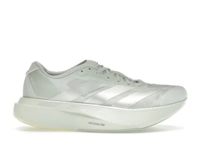 Pre-owned Adidas Originals Adizero Evo Sl (women's) Sneakers In Metallic Silver/crystal Jade In Multi