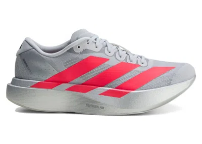 Pre-owned Adidas Originals Adizero Evo Sl (women's) Sneakers In Silver Metallic/lucid Red/iron Metallic
