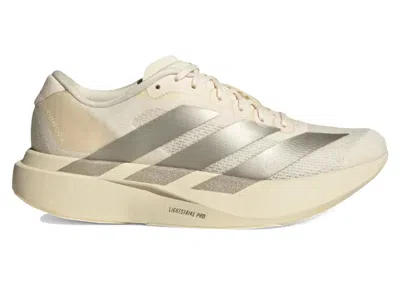 Pre-owned Adidas Originals Adizero Evo Sl (women's) Sneakers In Wonder White/cyber Metallic/warm Vanilla In Multi