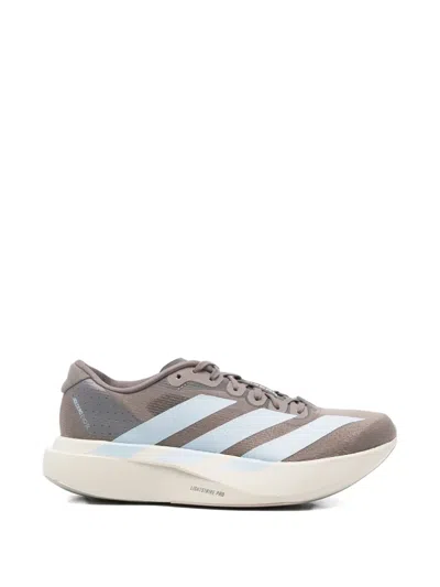 Adidas Originals Adizero Evo Striped Panelled Sneakers In Multi
