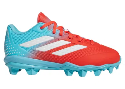 Pre-owned Adidas Originals Adizero Impact 2.0 Molded Candy Sneakers In Bright Cyan/cloud White/bright Red