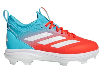 Pre-owned Adidas Originals Adizero Impact Candy Tpu Sneakers In Bright Cyan/cloud White/bright Red