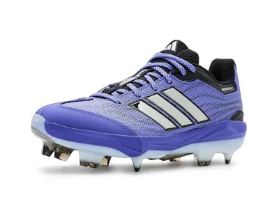 Adidas Originals Adizero Instinct 3.0 Summer Women's Cleated Shoes Solar Purple/silver Metallic/black: 9.5 B - Medium In Multi