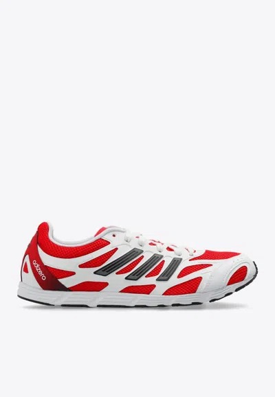 Adidas Originals Adizero Pr Lace-up Sneakers In Red