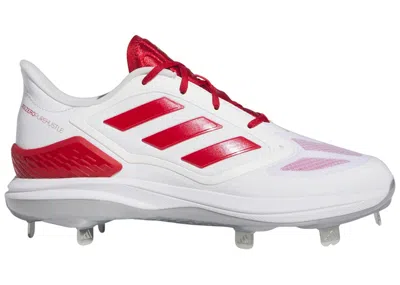 Pre-owned Adidas Originals Adizero Purehustle 3 Elite Team Power Red (women's) Sneakers In Cloud White/team Power Red 2/silver 