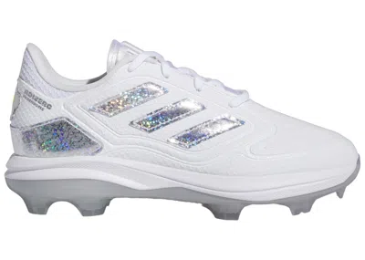 Pre-owned Adidas Originals Adizero Purehustle 3 Sis Bates Team Solar Yellow Sneakers In Cloud White/silver Metallic/team Solar 