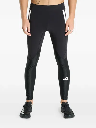 Adidas Originals Adizero Running Leggings In Black