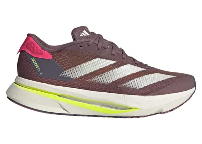 Pre-owned Adidas Originals Adizero Sl 2 (women's) Sneakers In Shadow Fig/zero Metalic/lucid Pink