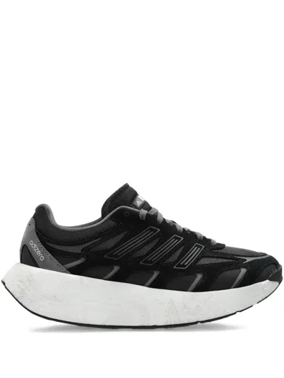Adidas Originals Adizero Striped-pattern Sneakers In Black